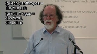 Einführung in die Pädagogik Anthropologie Vorlesung 11 Prof Huppertz [upl. by Aislehc12]