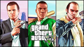 GTA 5 All Cutscenes Movie 2023 PC 4K Ultra HDR  All Endings and Characters Conversations Included [upl. by Profant]