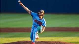 Clark Candiotti  Arizona starting pitcher [upl. by Eceirahs]