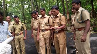 Vava Suresh giving training to the forest officers [upl. by Fridlund]