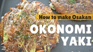 How to make ★Okonomiyaki★A Perfect guide★～お好み焼きの作り方～（EP40） [upl. by Liana]