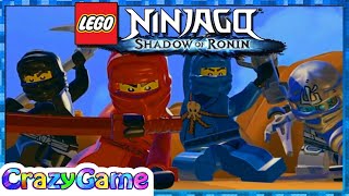 Lego Ninjago Shadow of Ronin Complete 100 Game Walkthrough [upl. by Ahtebbat476]