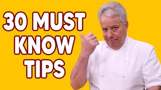 30 Must Know Tips from a Professional Chef [upl. by Lesli479]