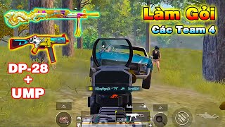 Các Team 4 Ngao Ngán  Khi Tacaz Dùng Combo UMP và DP28 PUBG Mobile [upl. by Inattirb]