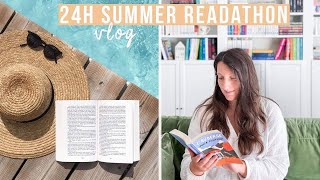 24H SUMMER READATHON 📚  une journée pour lire 4 livres et presque 1000 pages [upl. by Amitarp]