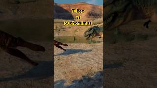 TRex vs Suchomimus  Jurassic World Evolution 2 [upl. by Josephson882]