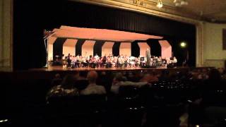 2011 MSU QuadState Middle School Band Clinic  Green Band [upl. by Noxas144]