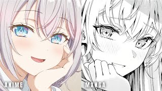 Anime VS Manga  Alya Sometimes Hides Her Feelings in Russian Season 1 Episode 1 [upl. by Ellenet]