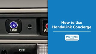 How to Use HondaLink Concierge [upl. by Ellata]