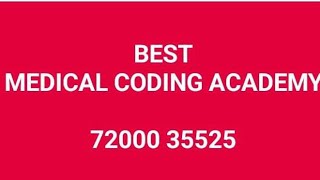 Medical Coding Training 7200035525 [upl. by Ardnekal984]