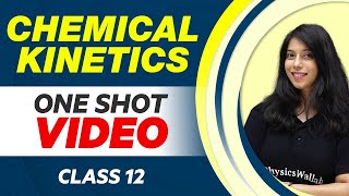 CHEMICAL KINETICS in 1 Shot  All Concepts with PYQs  Class 12 NCERT [upl. by Atinaej388]