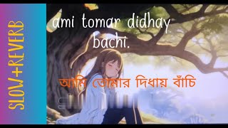 Ami Tumar Diday Bachi Slowed  Reverb Minar RahmanAhmed SojibBangla Song\PFaudio editor yt [upl. by Ditmore]