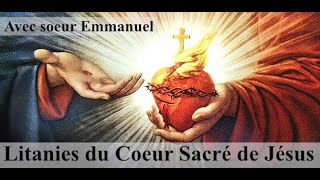 Litanies du Sacré Coeur de Jesus [upl. by Aiuqram]