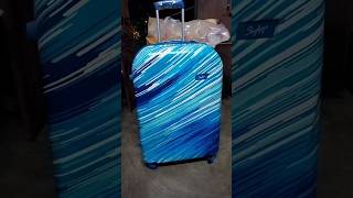 Skybag trolley unboxing75cm hardbody trolley bag  blue shortvideo unboxing haulviralvideo [upl. by Camile]