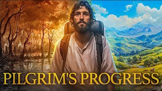 THE PILGRIMS PROGRESS  Full Audiobook with Text and Illustrations [upl. by Assiralc]