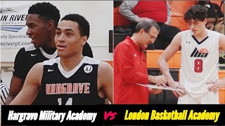 Hargrave Post Grad Basketball vs London Basketball Academy  Full Game Highlights [upl. by Ttessil593]