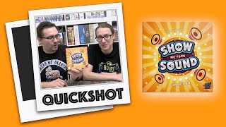 Quickshot  Show Me Your Sound Nice Game Publishing 2021  Similo mit Sounds [upl. by Sitnalta145]