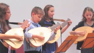 Les enfants luthistes de Charenton en concert à Brême [upl. by Ybocaj]