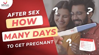 After Sex How Many Days To Get Pregnant  How Many Days After Sex Get Pregnant Hindi  Mylo Family [upl. by Koziel]