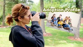 Creating our Adoption Family Profile Book [upl. by Ditter426]