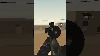 Getting a headshot kill with the Model 700 sniper rifle in Phantom Forces shorts phantomforces [upl. by Dayiz]