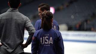 2024 US Figure Skating Championships  Pairs Practice [upl. by Leirda]