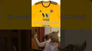 Wolves 20112024 Home kits footballjersey puma adidas castore premierleague wolves [upl. by Atenek466]