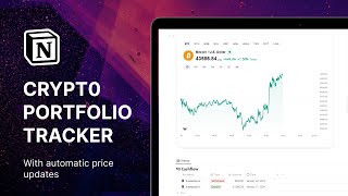 Ultimate Guide to Tracking Your Crypto Portfolio in Notion  StepbyStep Tutorial [upl. by Ruscio210]