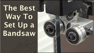 Setting up your band saw [upl. by Refitsirhc]