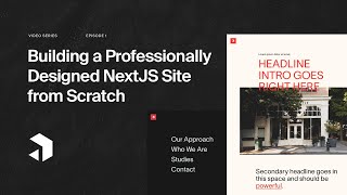 Building a Professionally Designed Website with NextJS TypeScript and Payload CMS  Episode 1 [upl. by Brandyn]