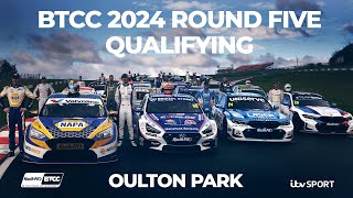 2024 BTCC  R5  Qualifying  Oulton Park  ITV Sport [upl. by Bruns384]