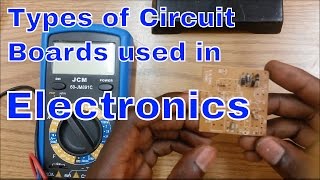 Types of Circuit Boards Used When Building Electronics Circuits [upl. by Akerdal]