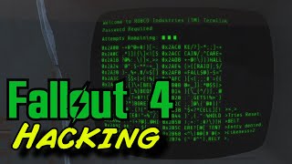 Fallout 4  Terminal Hacking 101 [upl. by Nnahgiel]