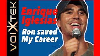 quotVocal Coach Ron Anderson Saved My Careerquot says  Enrique Iglesias [upl. by Nelleh]