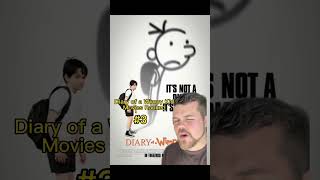 All 6 Diary of a Wimpy Kid Movies RANKED [upl. by Tomasz]