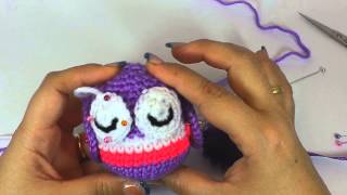 Amigurumi Búho paso a paso 3 de 3 [upl. by Froemming564]