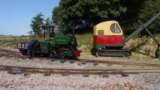 Leighton Buzzard Narrow Gauge Railway LBNGR Great Slate Quarry Fest Sept 2012 Part 2 [upl. by Alberic80]