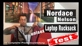 Nordace Nelson Laptoprucksack für Frauen Vorstellung mitUSB vieleFarben [upl. by Inavoig]