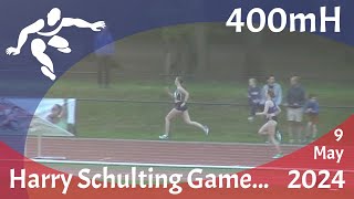 Harry Schulting Games 24  TrackampField Series 09052024 400mH 76cm Daniek [upl. by Darum]