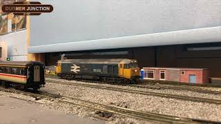 Hornby Class 50033 quotGloriousquot Runs light engine to Dragon Junction MK2 [upl. by Nolte384]