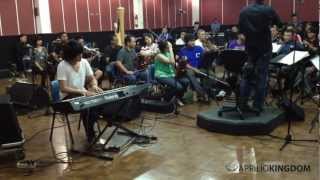 Kevin Aprilio amp Twilite Orchestra Rehearsal [upl. by Nywg]