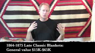 How To Value Navajo Rugs and Blankets secrets from an art dealer [upl. by Aracal]