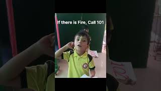 Emergency numbers Kindergarten activity kidsactivities noida learning [upl. by Adyaj]