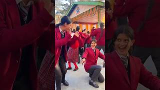 Himachali School Girls Himachali Nati Dance Pahari Song nati himachalisong pahadisong himachali [upl. by Shugart]