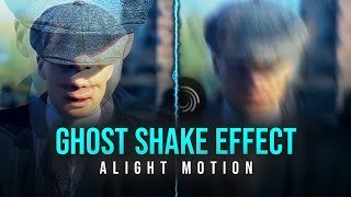 Shake ghost effect tutorial Alight motion [upl. by Christye]