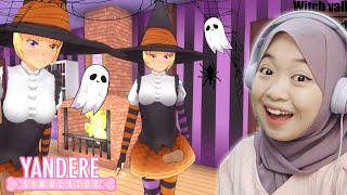 UPDATE HALLOWEEN SEKOLAH YANDERE JADI SEKOLAH HARRY POTTER  Yandere Simulator [upl. by Worth931]