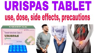 Urispas tablet 200 mg  flavoxate 200 mg tablet uses  urispas tablet uses in hindi [upl. by Akeenat892]