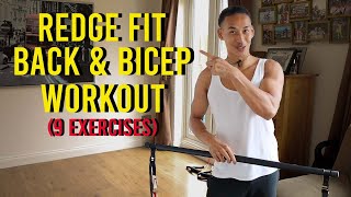 Redge Fit Workouts Back and Biceps Workout [upl. by Tali]