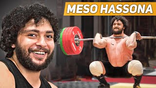 Meso Hassona Fares Elbakh 400 kg Triumph at the IWF Grand Prix in Qatar 2023 [upl. by Evalyn]