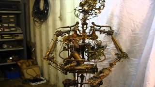 Rob Higgs  Humanoid clockwork robot automaton for The Best Offer Giuseppe Tornatore [upl. by Aaron116]